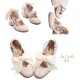 Iris Corolla Tulips Chunky Heel Shoes(Reservation/5 Colours/Full Payment Without Shipping)